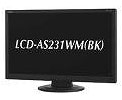 LCD-AS231WM(BK) [23�C���`]