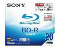 20BNR1VBPS4 (BD-R 4倍速 20枚組)